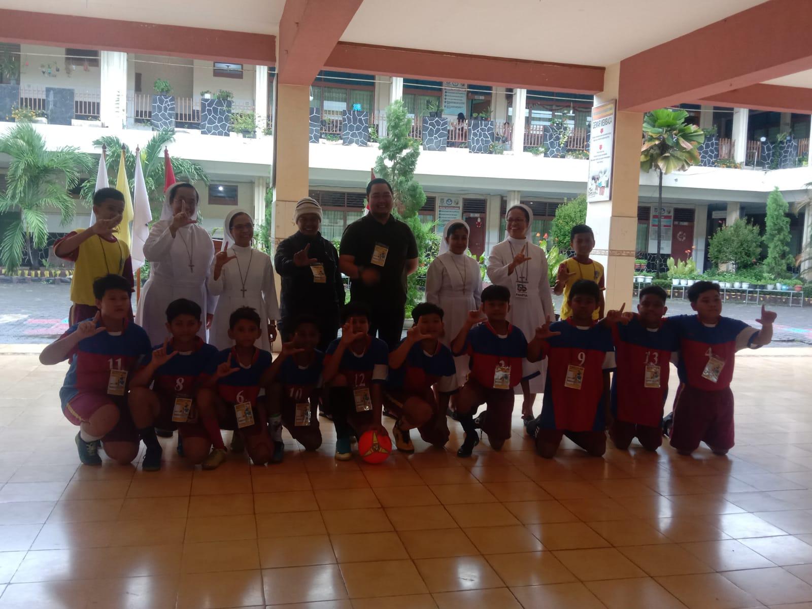 Lomba Futsal DI SD Santo Fransiskus III Kampung Ambin